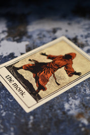 Monk - Tarot Inspired Textured Sticker