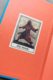 Monk - Tarot Inspired Textured Sticker