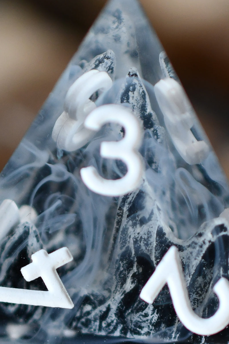 Mt. Moria - Premium Sharp Edge Dice Set