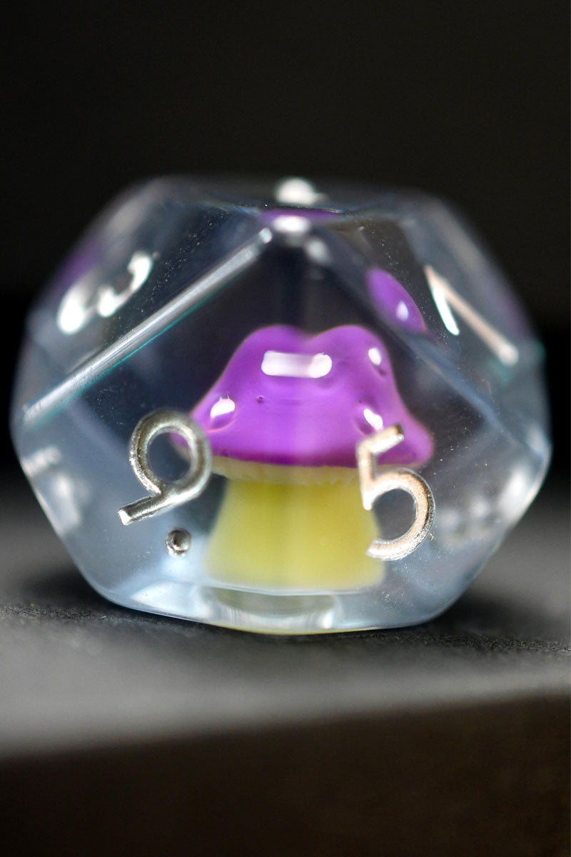 Mushroom Magic - Acrylic Dice Set