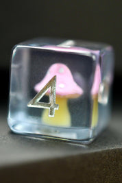 Mushroom Magic - Acrylic Dice Set
