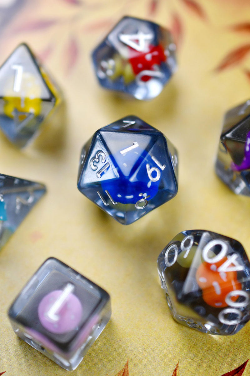 Mushroom Magic - Acrylic Dice Set