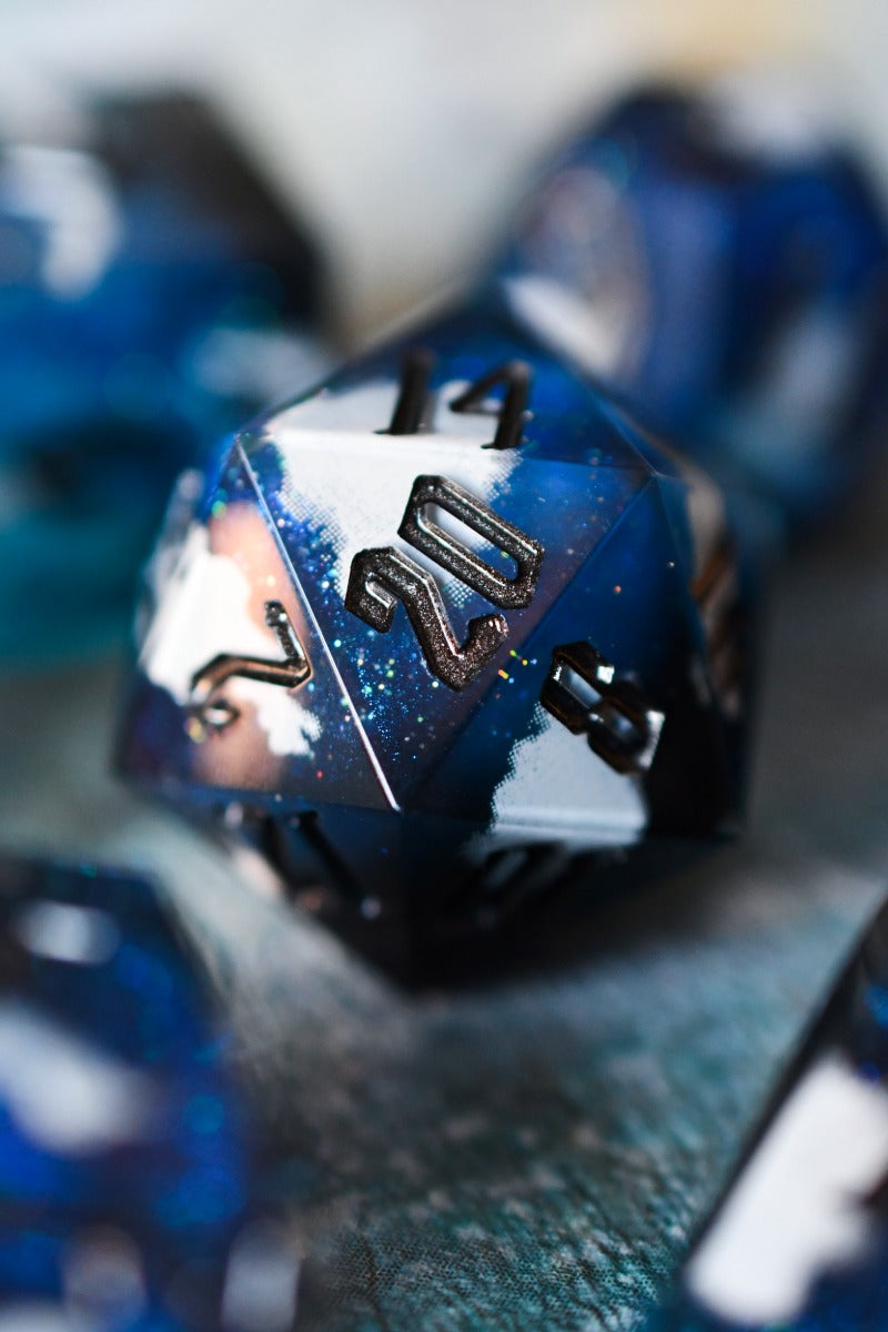 Nightfall - Sharp Edge Premium Dice Set