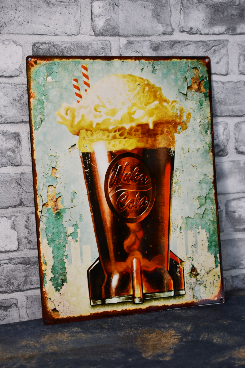 Nuka Float - Large Tin Sign