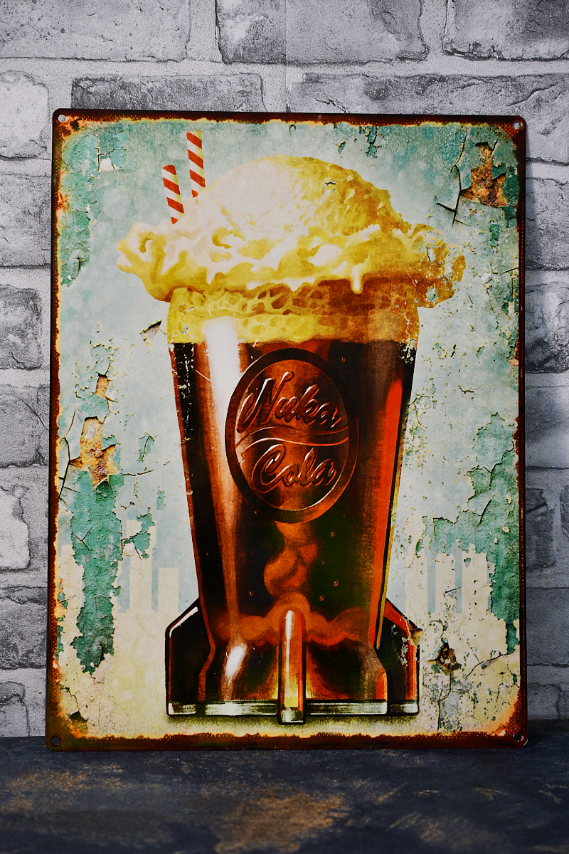 Nuka Float - Large Tin Sign