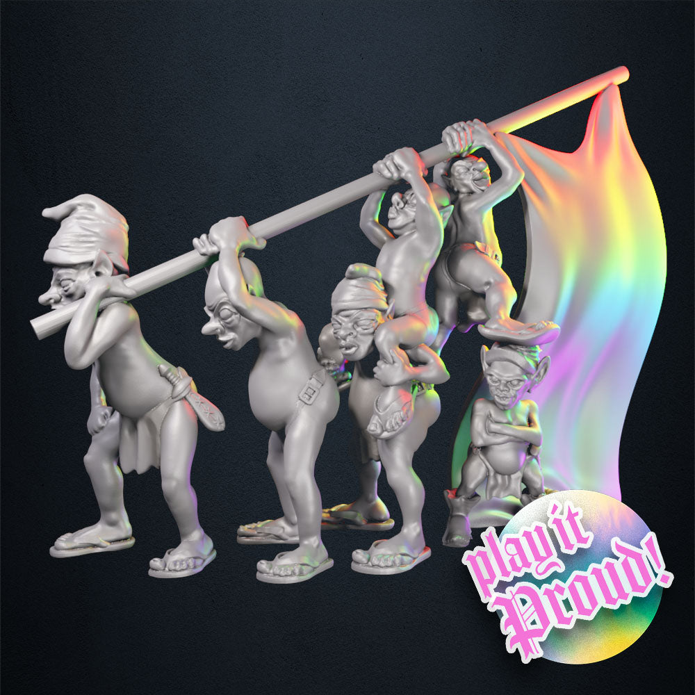 Oh My Goblins! - 54mm Scale Digital Miniature