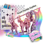Oh My Goblins! - 54mm Scale Digital Miniature