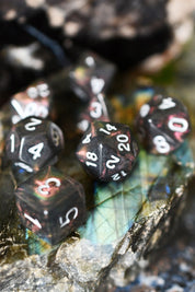Dark Oil - Acrylic Dice Set