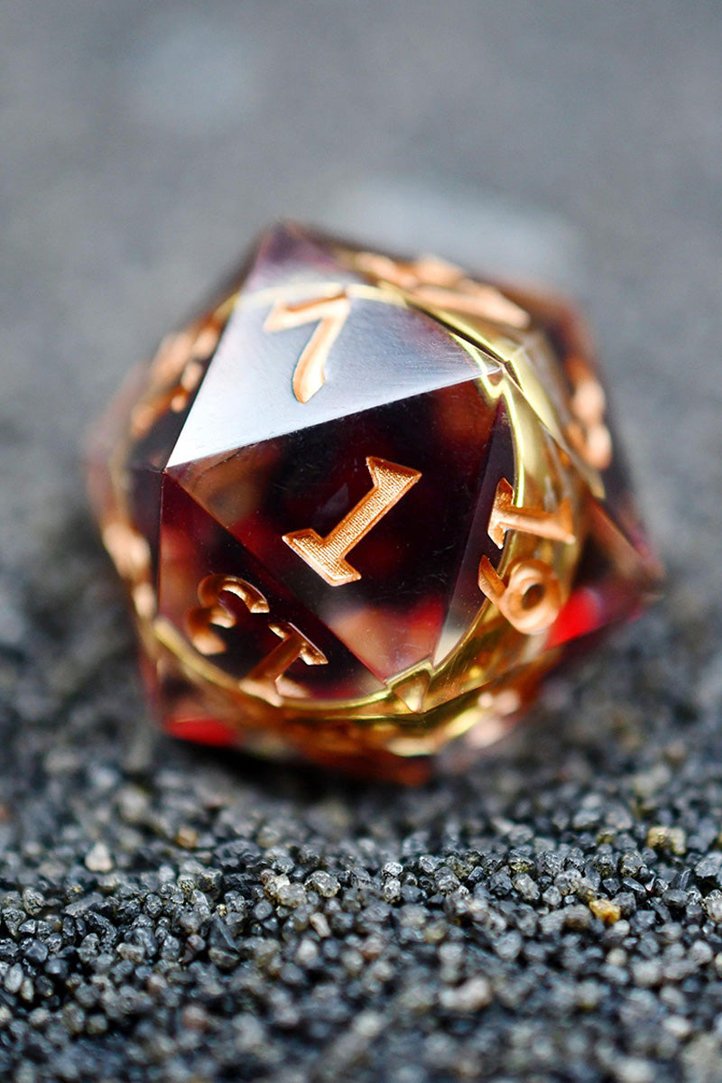 One Ring - SPECIAL EDITION Sharp-Edged Resin Dice Set