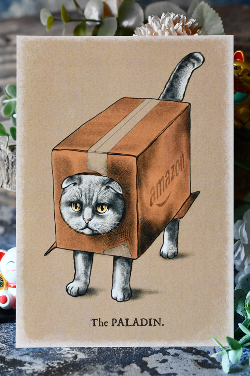 The Paladin Cat - Art Print
