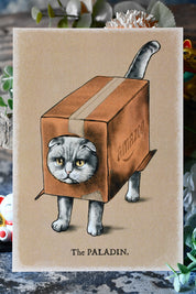 The Paladin Cat - Art Print