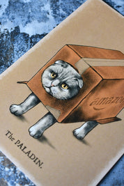 The Paladin Cat - Art Print