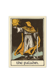 Paladin - Tarot Inspired Textured Sticker