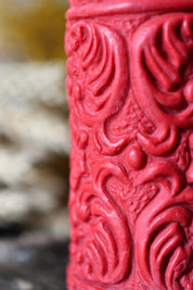 Pale Elf - Blood Red Gothic Candle