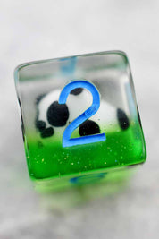 Panda-monium! - Little Pandas Acrylic Dice Set