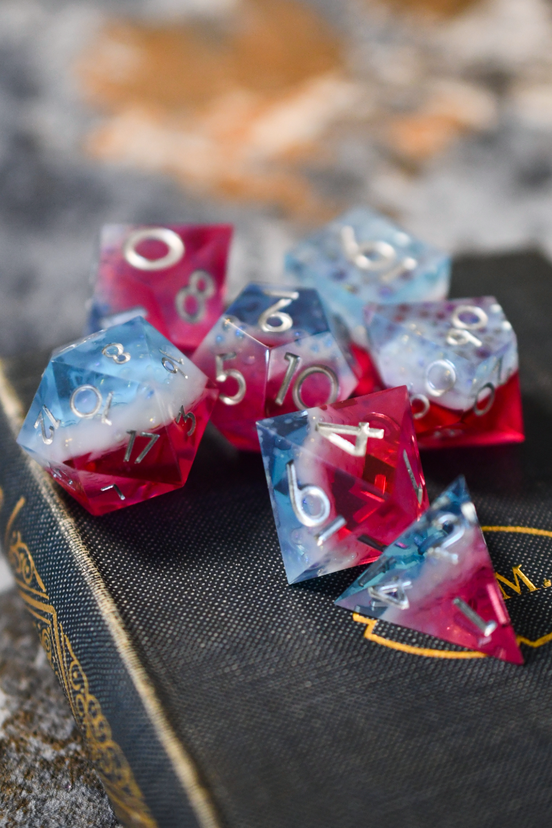 Peculiar Potion - Premium Sharp Edge Dice Set