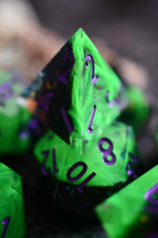Poisoner's Kit - Premium Sharp Edge Dice Set