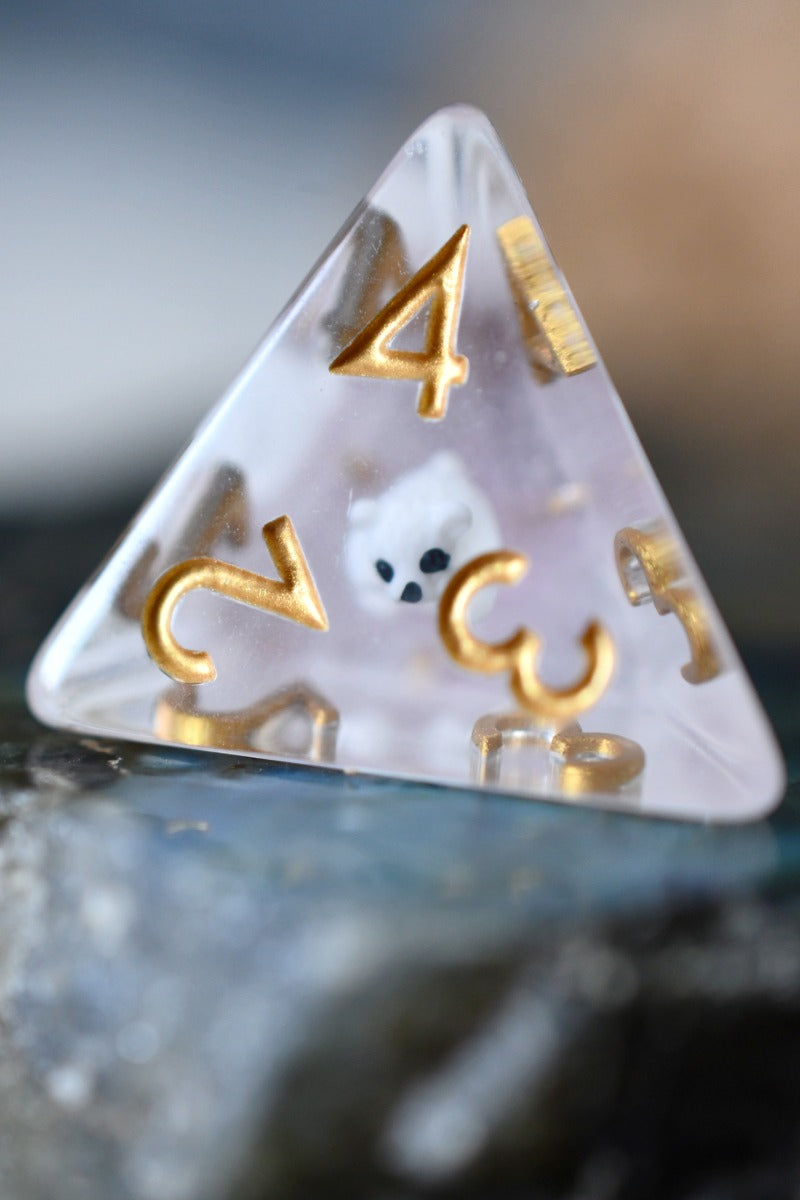 Polar Bears - Little Polar Bears Acrylic Dice Set