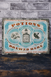 Potions - Apothecary Tin Sign