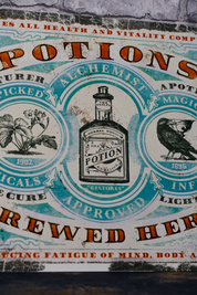 Potions - Apothecary Tin Sign