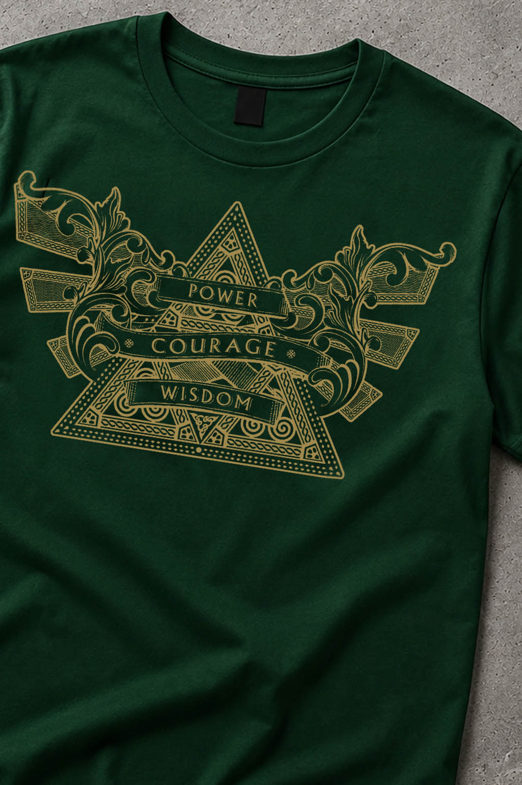Power Wisdom Courage - T-Shirt
