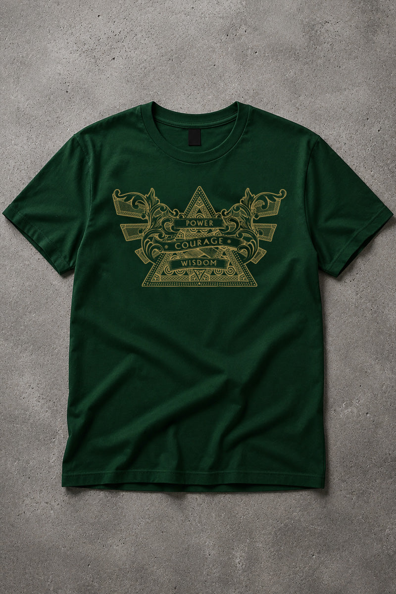 Power Wisdom Courage - T-Shirt
