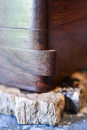 Trickster's Puzzle box - Puzzle-Lock Handmade Dice and Accessory Box