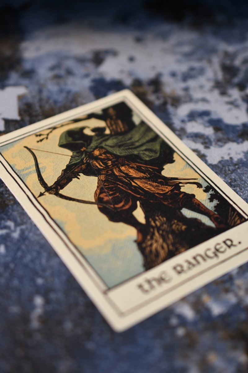 Ranger - Tarot Inspired Textured Sticker