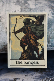 Ranger - Tarot Inspired Textured Sticker