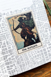 Ranger - Tarot Inspired Textured Sticker