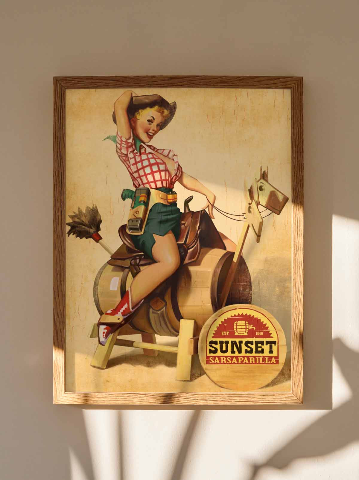 Ride the Sass - Art Print