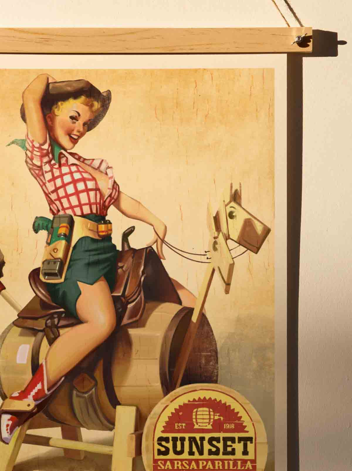 Ride the Sass - Art Print