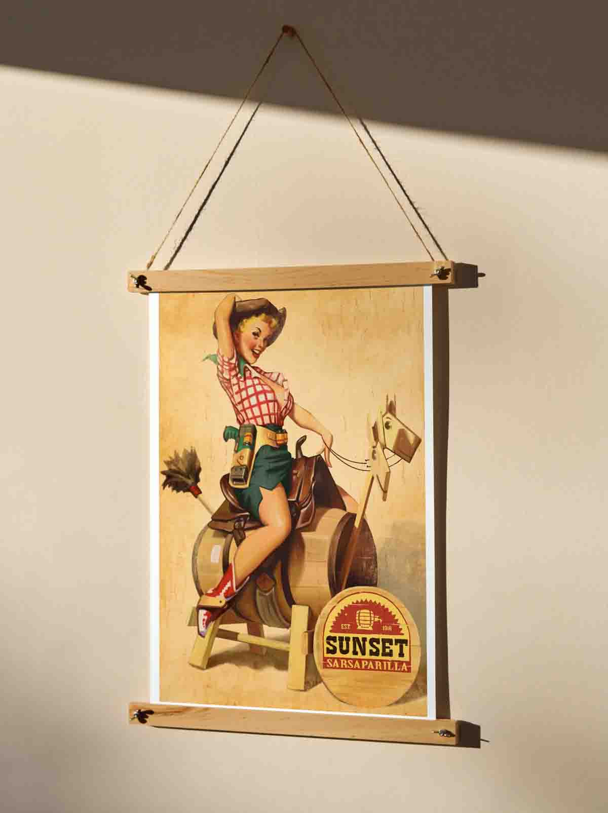 Ride the Sass - Art Print