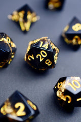 Rogue's Riches - Sharp-Edged Resin Dice Set