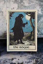 Rogue - Tarot Inspired Textured Sticker
