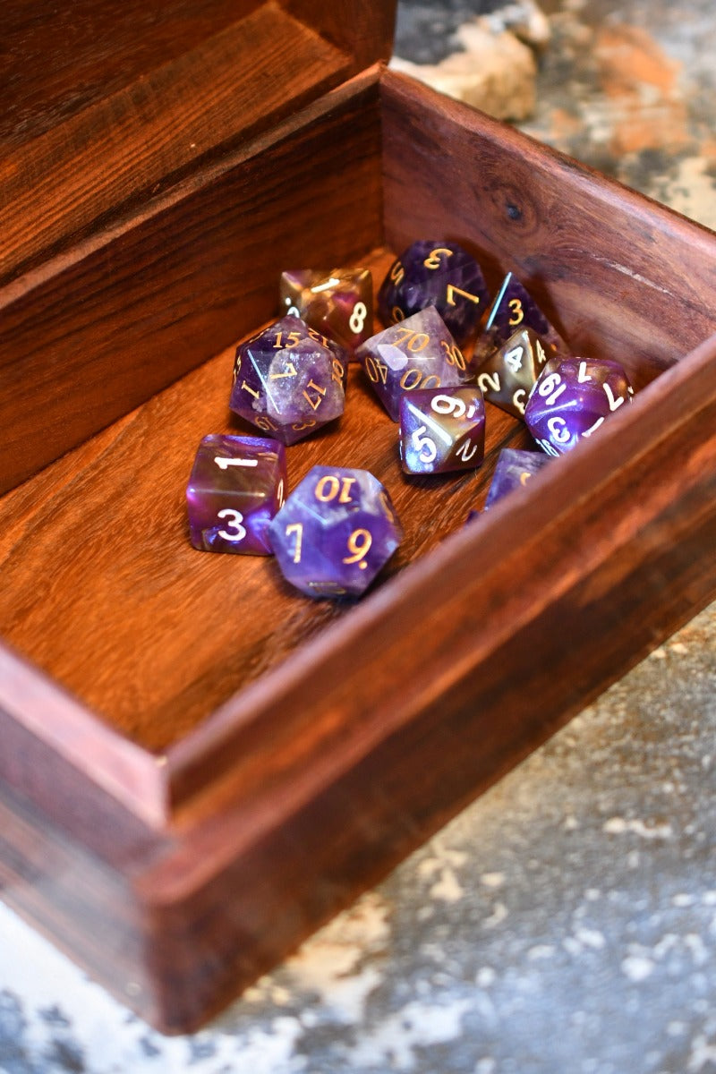 Tree of Life - Handmade Dice and Accessory Box