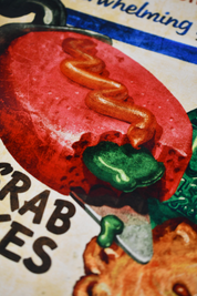 Taste Rupture - Large Tin Sign