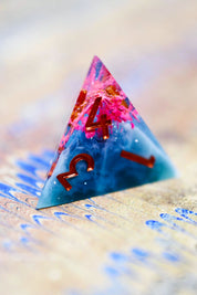 Sakura Dreams - Premium Sharp Edge Dice Set