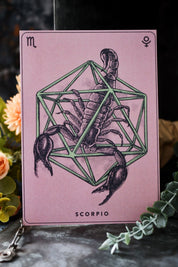 Scorpio - Zodiac d20 Art Print
