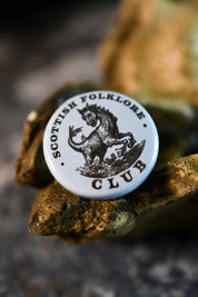 Scottish Folklore Club - Button Badge
