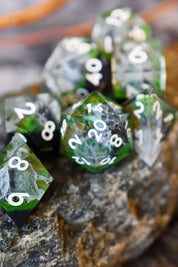 Mountain Pass - Premium Sharp Edge Dice Set