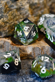 Mountain Pass - Premium Sharp Edge Dice Set