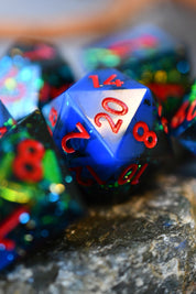 Spellshock - Premium Sharp Edge Dice Set