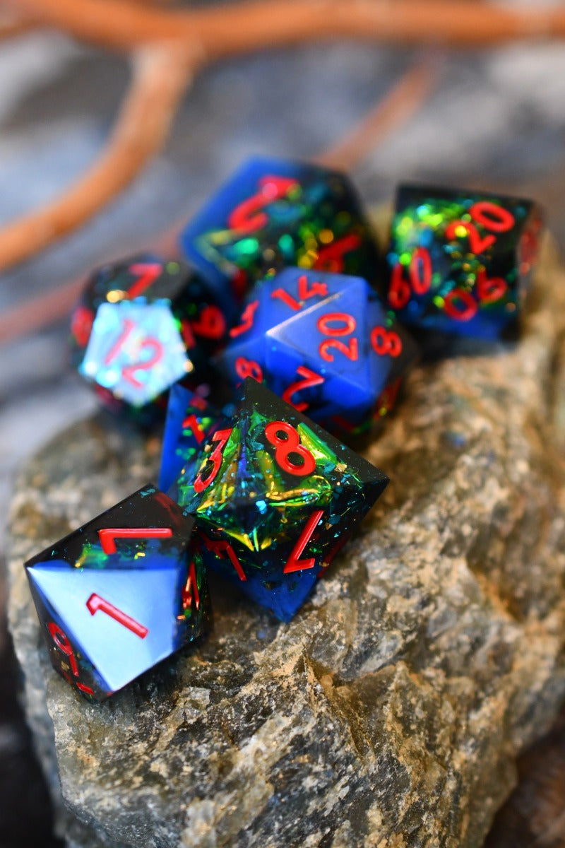 Spellshock - Premium Sharp Edge Dice Set