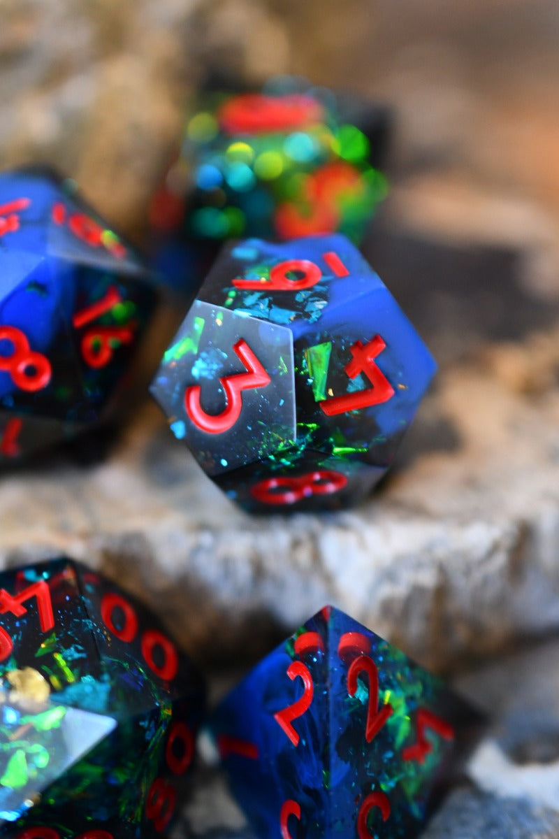 Spellshock - Premium Sharp Edge Dice Set