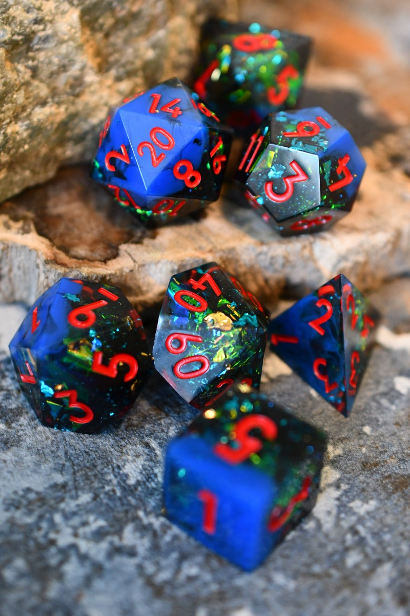 Spellshock - Premium Sharp Edge Dice Set