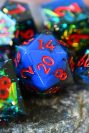 Spellshock - Premium Sharp Edge Dice Set