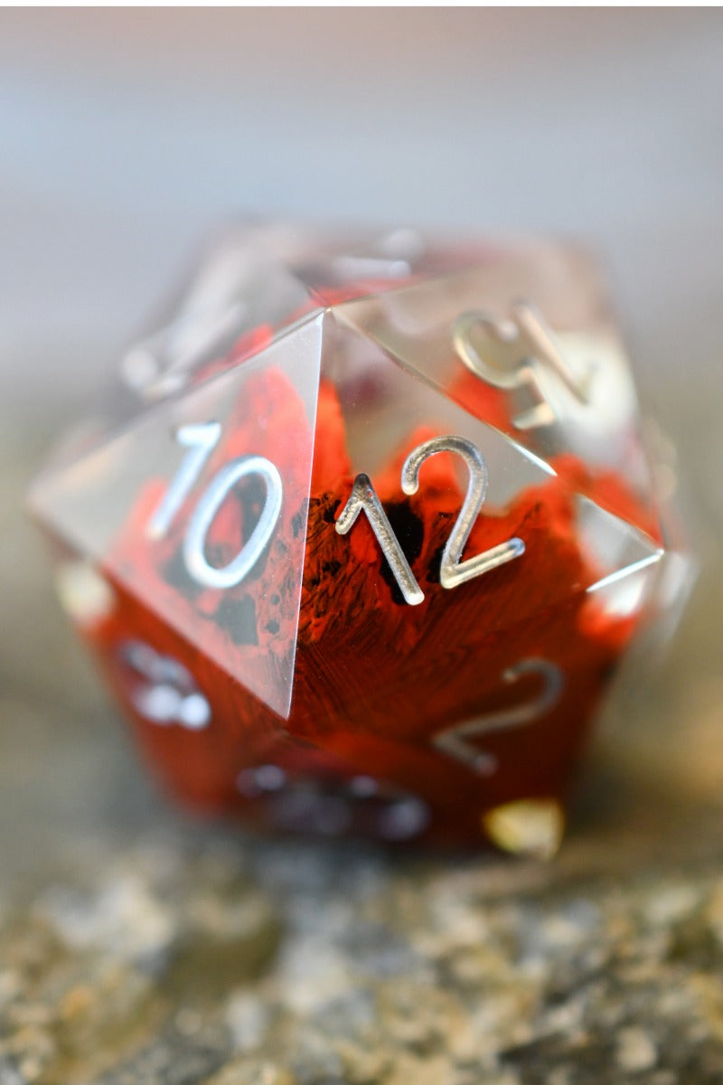 The Martian - Premium Sharp Edge Dice Set