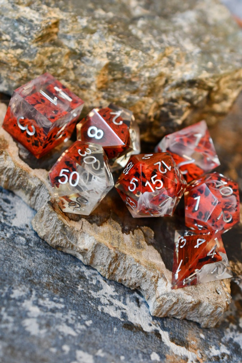 The Martian - Premium Sharp Edge Dice Set