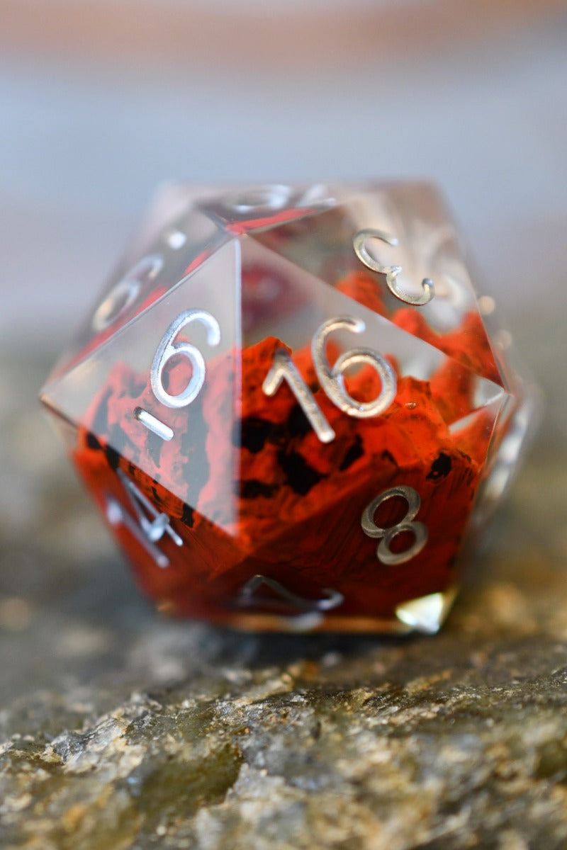 The Martian - Premium Sharp Edge Dice Set